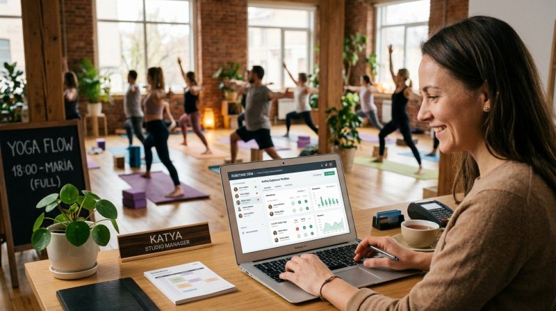 CRM-система для йога-студии CRM-система для йога-студии