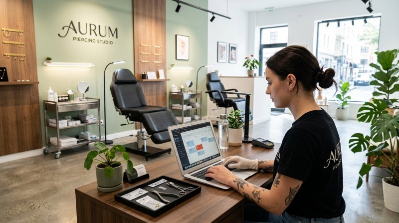 CRM для пирсинг-студии: автоматизация учета клиентов и онлайн-записи