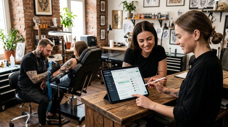 Программа для записи в тату-салон Программа для записи в тату-салон