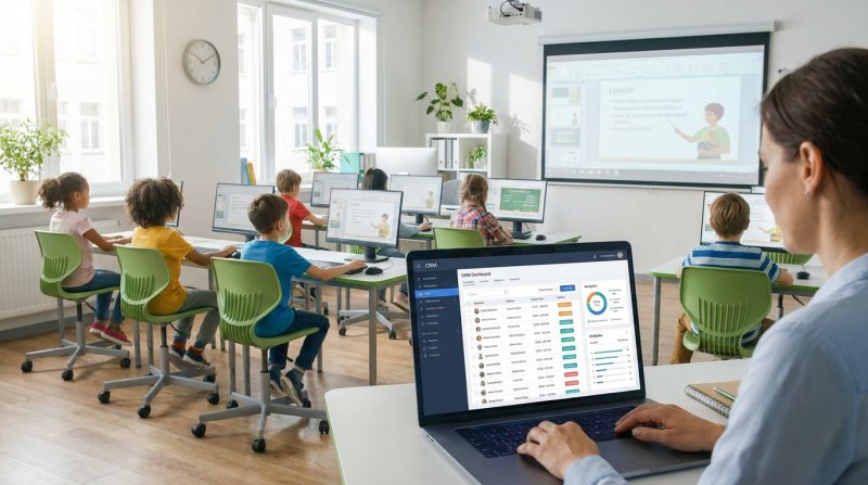 CRM для школы программирования