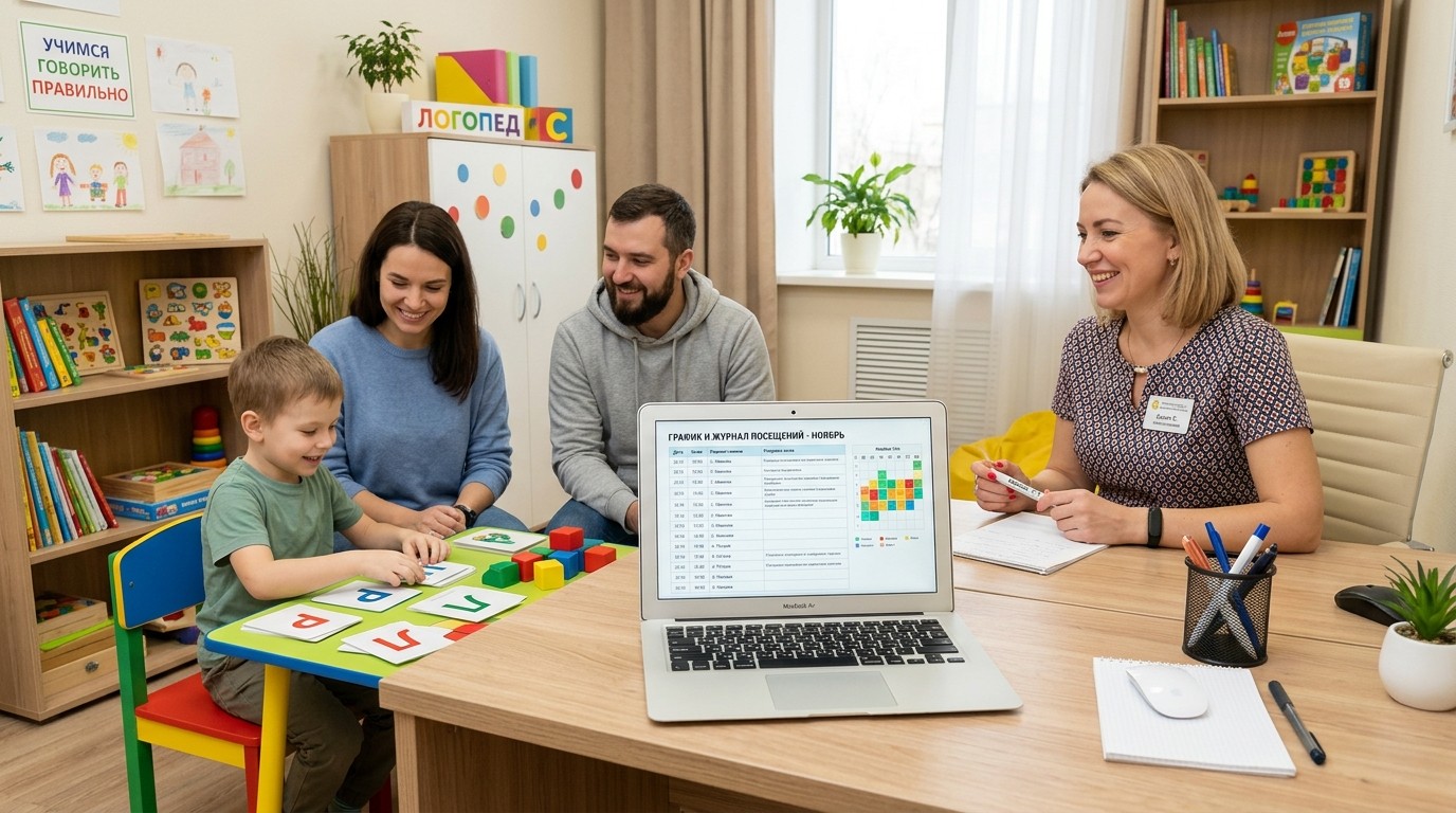 Как автоматизировать запись и учет посещений для логопеда: практические решения для бизнеса