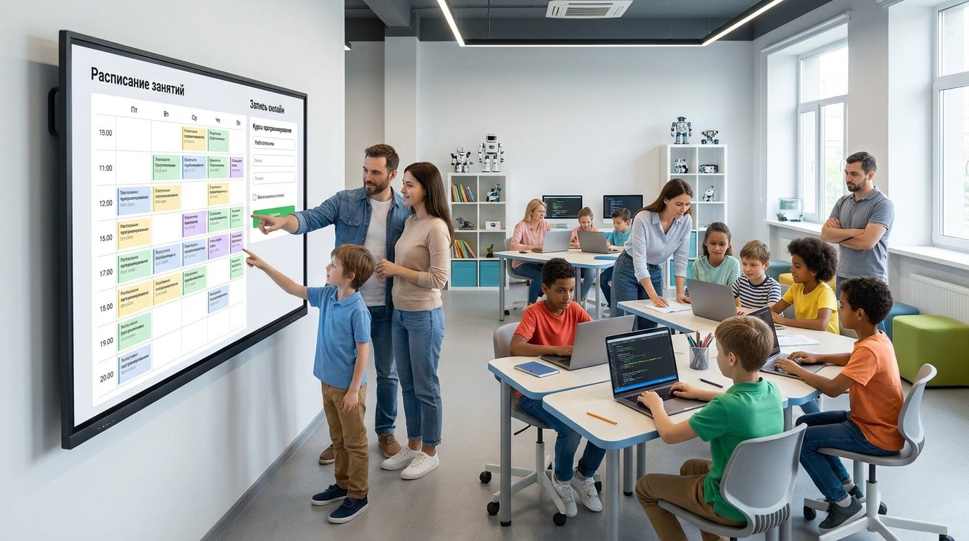 Как автоматизация записи и расписания помогает IT-школе для детей расти быстрее