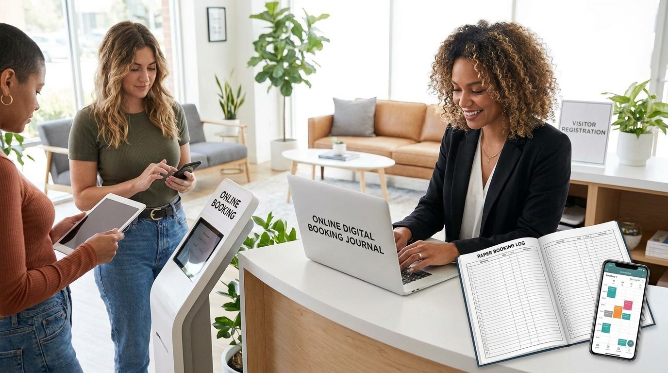 Переход бизнеса с бумажного журнала записи к цифровой автоматизации