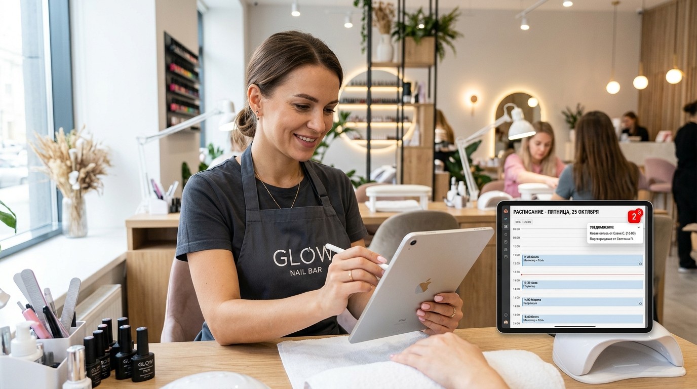 Современные приложения для мастеров маникюра: автоматизация записи и управление клиентами