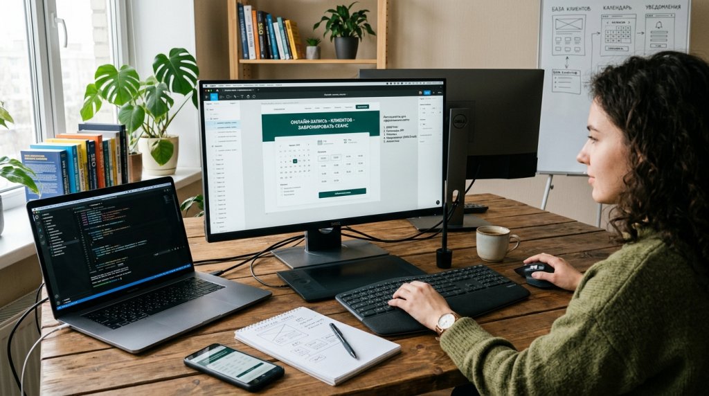 Необходимые инструменты для создания эффективного сайта онлайн-записи клиентов. Статья на сайте Rubitime