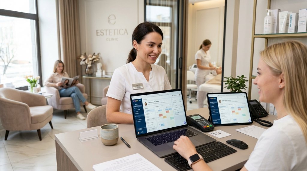 Оптимальные инструменты учёта клиентов в сфере косметологии. Статья на сайте Rubitime