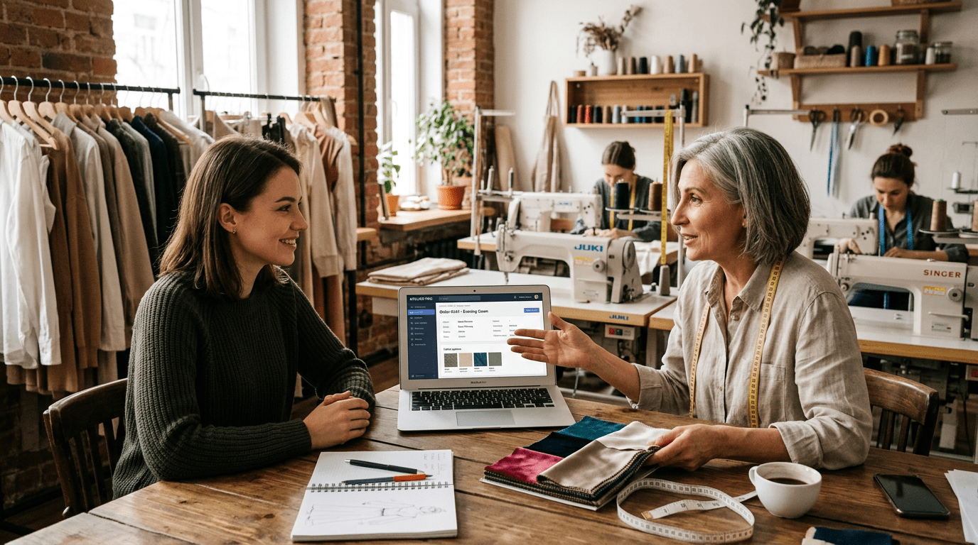 Структурный подход к запуску и управлению бизнесом ателье