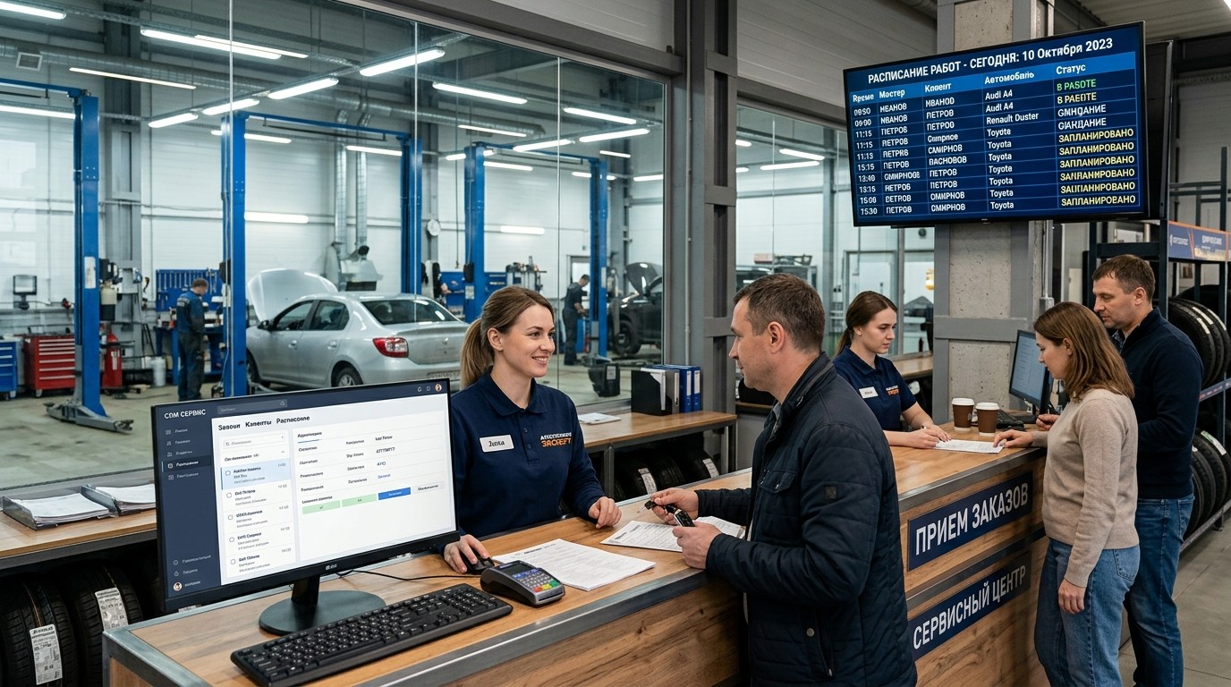 CRM для сервисного центра: автоматизация и оптимизация работы с клиентами